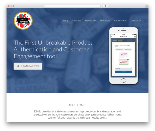 DMSJ WordPress theme - dmsj.network