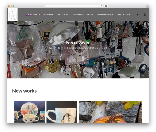 Theme WordPress Andre - teresasadler.com