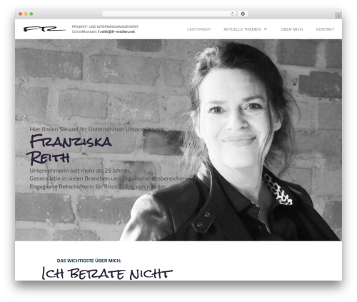 Thrive Theme Builder WordPress page theme - fr-medien.net