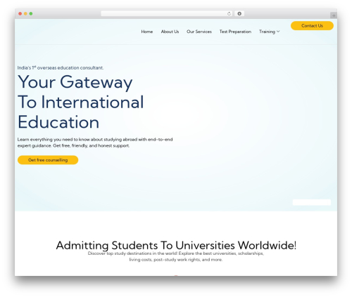 Zilom themer WordPress plugin - campus-abroad.com
