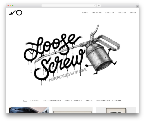 WordPress theme Mango - mo-made.com