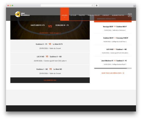WP theme BigSlam - vbcecublens.ch