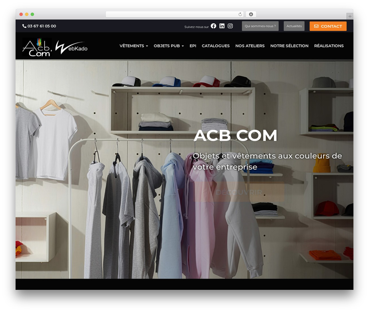 Bootstrap Basic free WordPress theme - acbcom.com