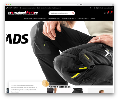 CiyaShop WordPress shopping theme - szerszamot.eu