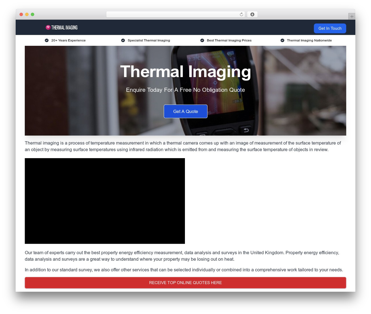 Dash Theme WordPress theme - thermal-imaging.uk