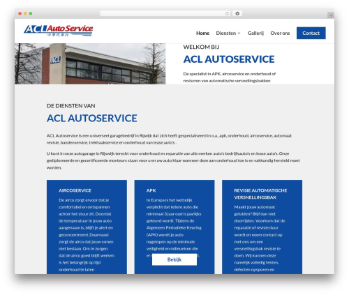 Divi WordPress theme - aclautoservice.nl