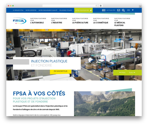 FPSA theme WordPress - fpsa.com