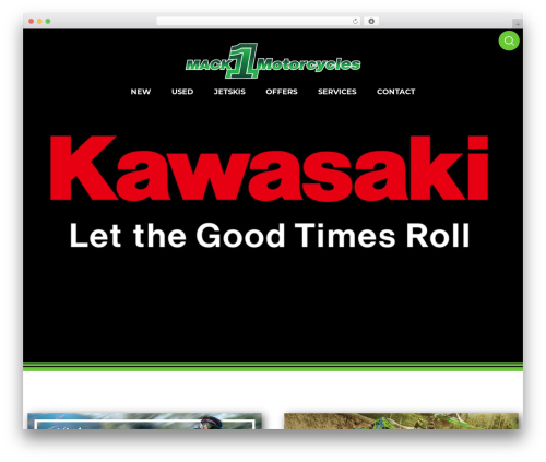 gingerbread WordPress theme - mack1.com.au
