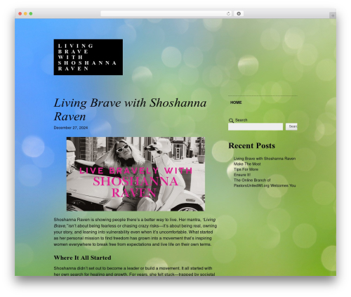 Theme WordPress Capoverso - pastorsunitedwi.org