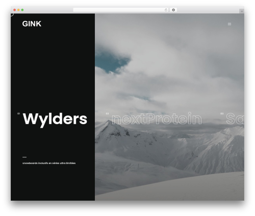 WordPress theme Grenada - gink.fr