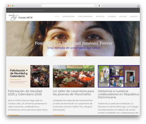 WordPress theme Savior - fondomfjf.org