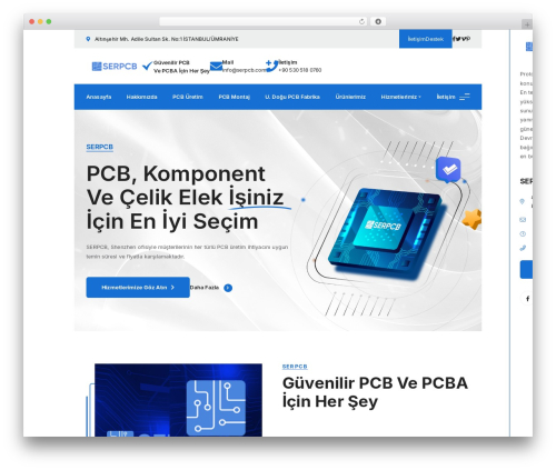 Daltech theme WordPress - serpcb.com
