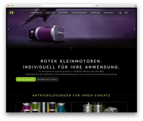 Hello Elementor best WordPress theme - rotek-motoren.de