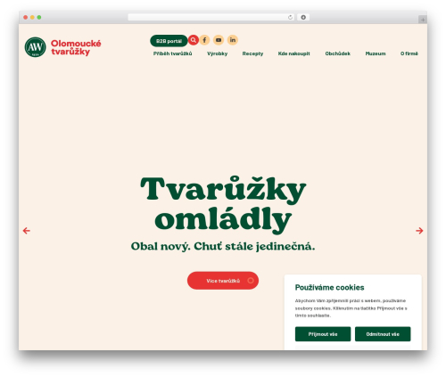 Im cookie bar WordPress plugin - tvaruzky.cz