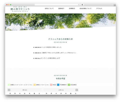 Lightning WordPress theme - kinosato-clinic.com