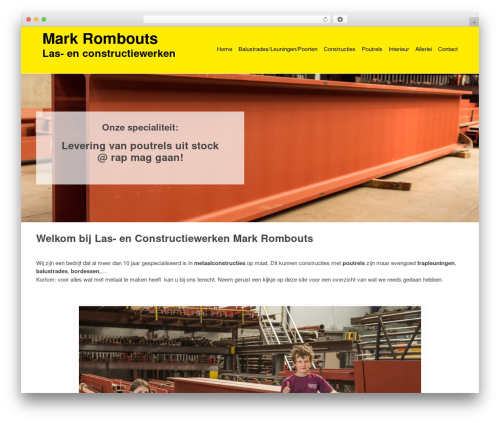 Theme WordPress Default Theme - markrombouts.be