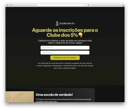 Telephone field for elementor forms WordPress plugin - clubedos5porcento.com