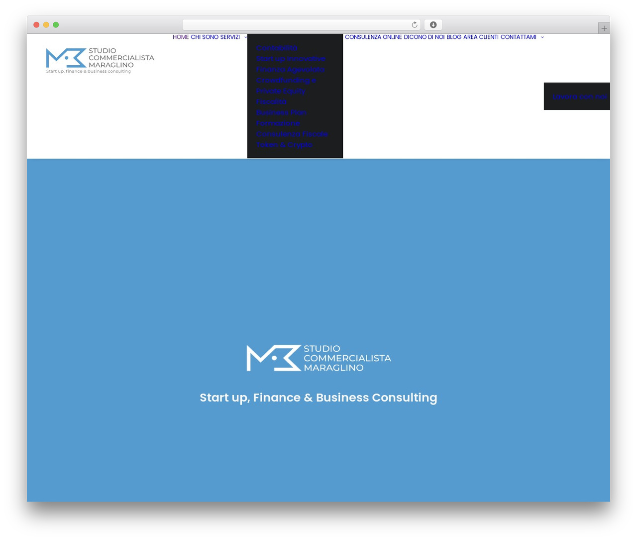 Uncode premium WordPress theme - mauriziomaraglino.it
