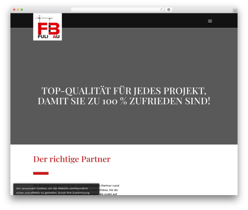 Ninja gdpr WordPress plugin - fuli-bau.ch