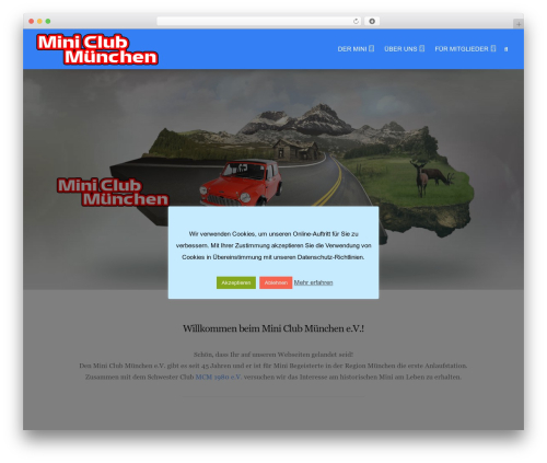 Aardvark top WordPress theme - miniclub-muenchen.de