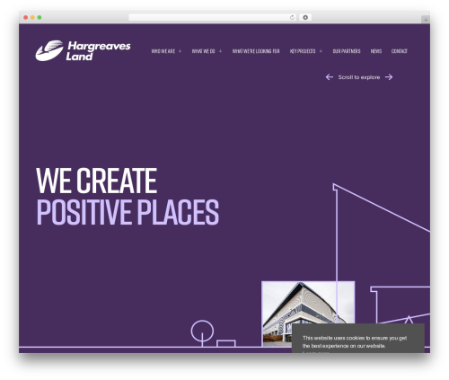 Bloom WP theme - hargreavesland.com