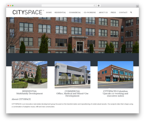 MJM Design WordPress theme - livecityspace.com