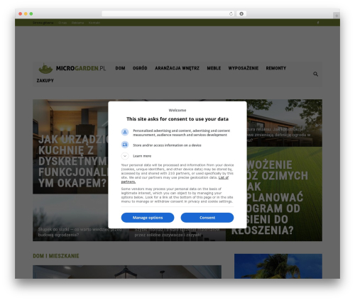 Newspaper theme WordPress - microgarden.pl