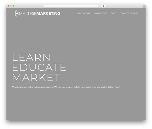 Theme WordPress Beaver Builder Theme - maltesemarketing.com