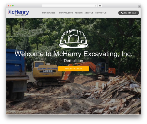 Theme WordPress Reach Local - mchenryexcavating.com