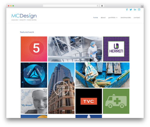 Media grid overlay manager WordPress plugin - margaretcurrandesign.com