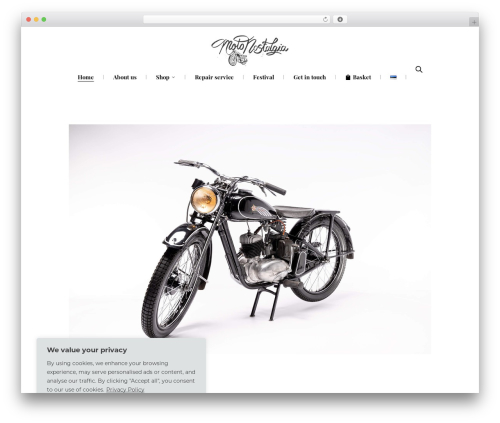WordPress theme giada - motonostalgia.com