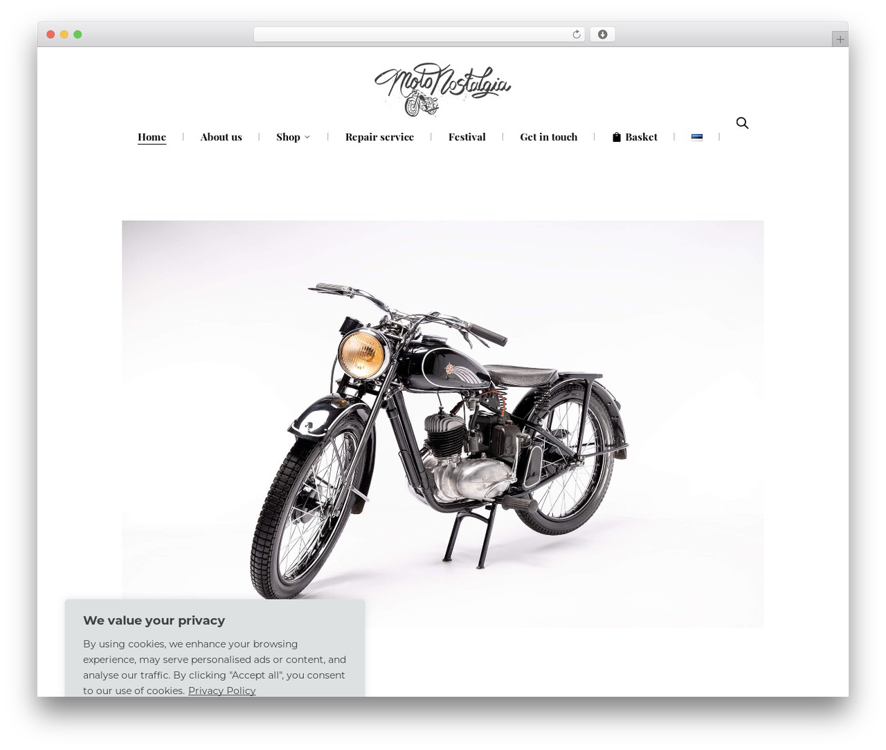 WordPress theme Giada - motonostalgia.com