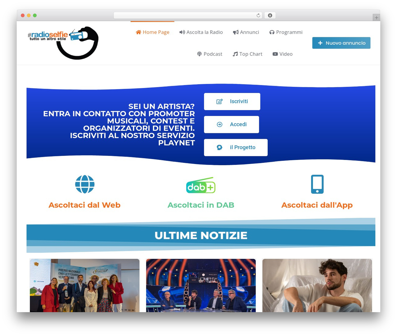 WordPress theme ListingHive - radioselfie.it WordPress theme ListingHive - radioselfie.it