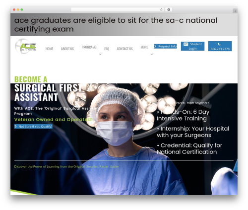 Beaver Builder Theme top WordPress theme - acesatraining.com