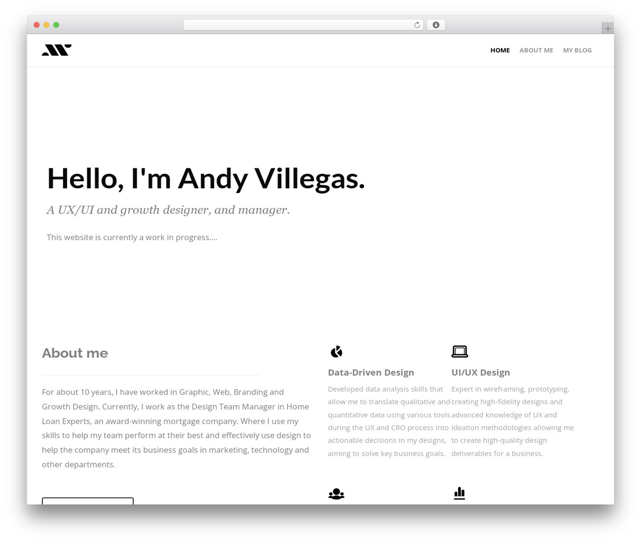 Create WP theme - andyvillegas.com
