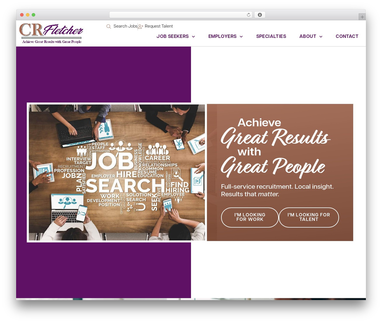 Hello Elementor WordPress theme - crfletcher.com