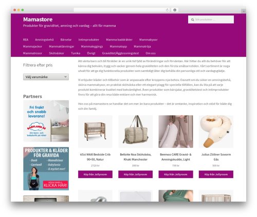Wpsi WordPress plugin - mamastore.se
