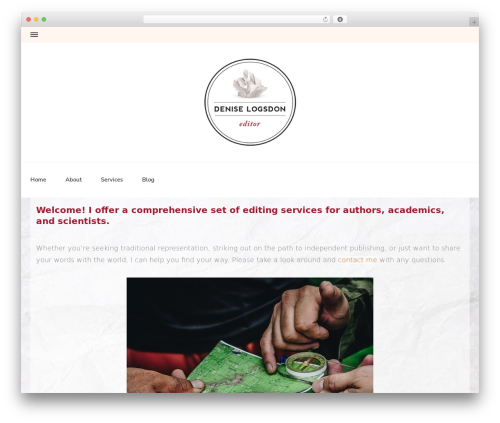 Theme WordPress Seva - deniselogsdon.com
