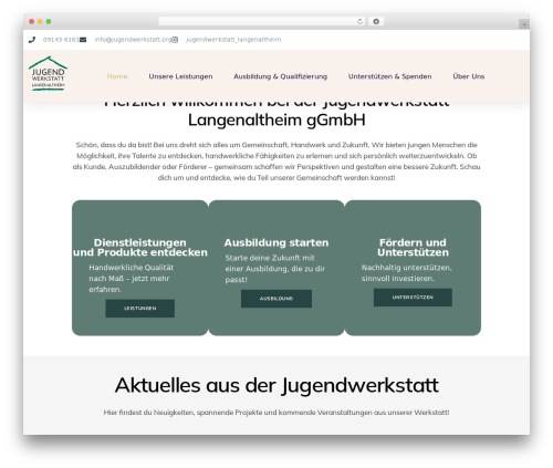 WordPress theme warren - jugendwerkstatt-langenaltheim.de