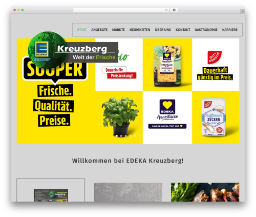 WordPress theme Avada - edeka-kreuzberg.de