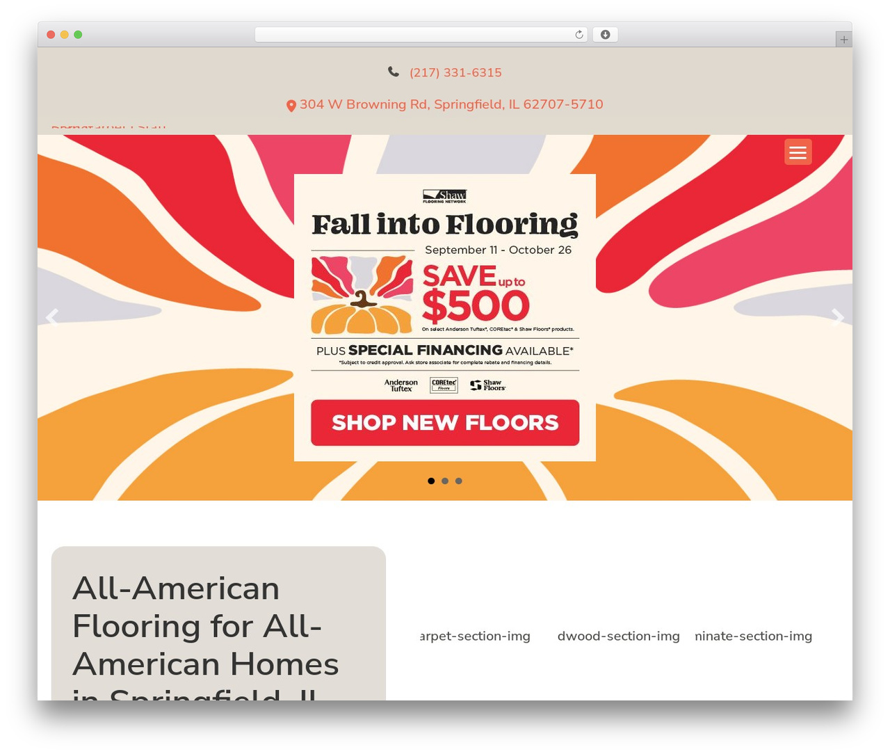 WordPress theme Beaver Builder Theme - staffcarpet.com