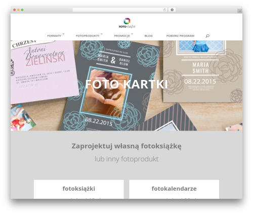 WordPress theme Divi - foto-ksiazki.pl