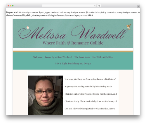 WordPress theme Divi - melissawardwell.com