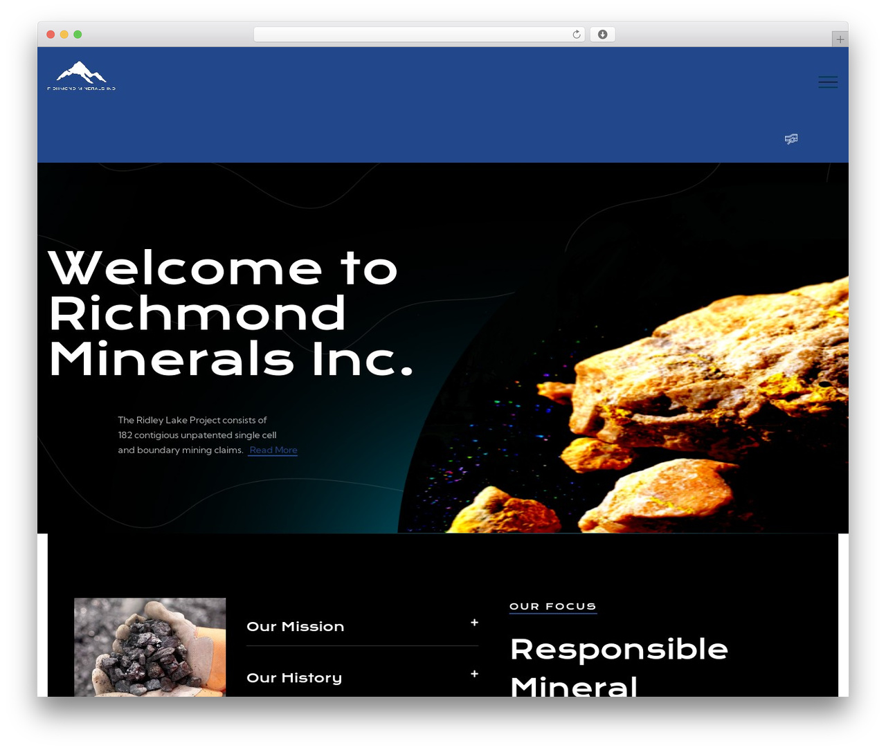 WordPress theme Minemo - richmondminerals.com WordPress theme Minemo - richmondminerals.com