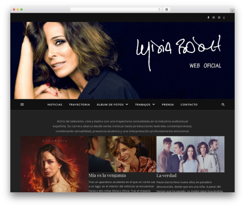 Ashe WordPress theme - lydia-bosch.com