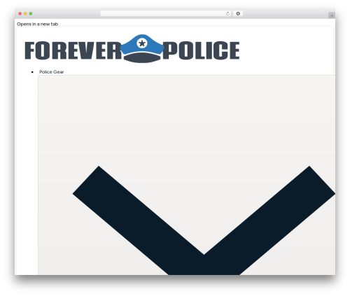 Bricks theme WordPress - foreverpolice.com