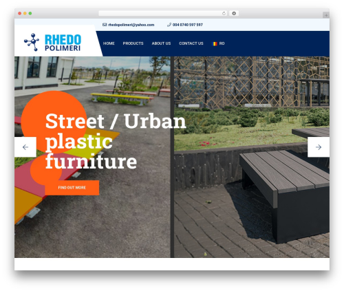 WordPress theme BildPress - rhedopolimeri.com