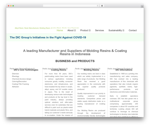 WordPress theme Nectar Builder - pardic.co.id