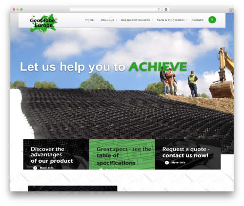 WordPress theme Optima - geoglobeeurope.com