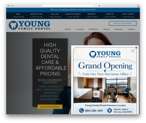 Themify Store Locator (themify-store-locator) free WordPress plugin - youngfamilydental.com